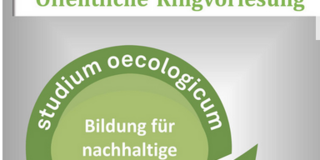 Grafik der öffentlichen Ringvorlesung "Bildung für nachhaltige Entwicklung"