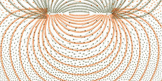 The image shows two radially interlocking circles that undulate outward. At the bottom of the image are the title and dates of the congress