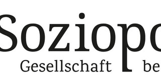 Logo Soziopolis Logo der Zeitschrift Soziopolis. Schwarzer Text auf weißem Hintergrund mit den Worten Soziopolis Gesellschaft beobachten