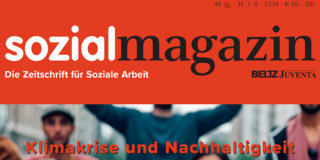 Logo und Cover des Magazins